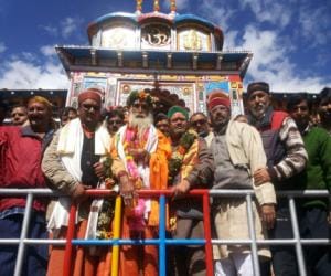 hunger strike in badrinath.