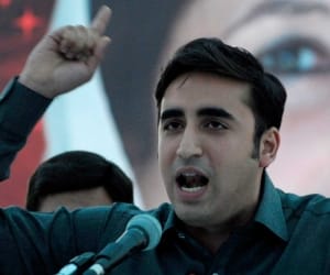 bilawal bhutto zardari leads first ppp rally