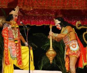 Hanuman Comes from Jammu-Kashmir in Chandigarh Ramlila 