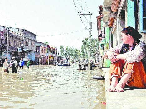 after the flood in valley