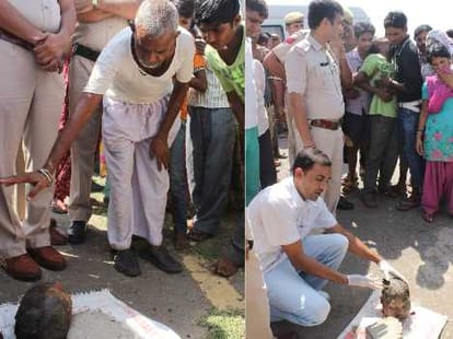 dead body found in panchkula, brutly murder