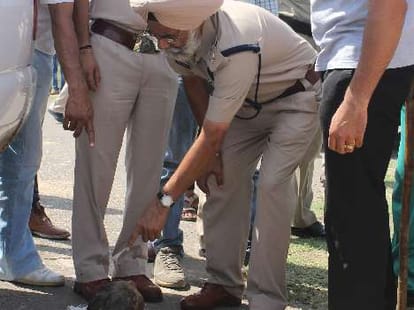 dead body found in panchkula, brutly murder