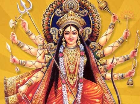 navratra durga puja food and rules