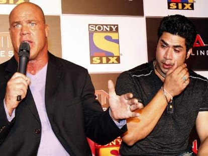 After The Great Khali 'Mahabali Shera' Selected by Kurt Angle
