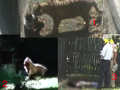 four faults of delhi zoo administation.