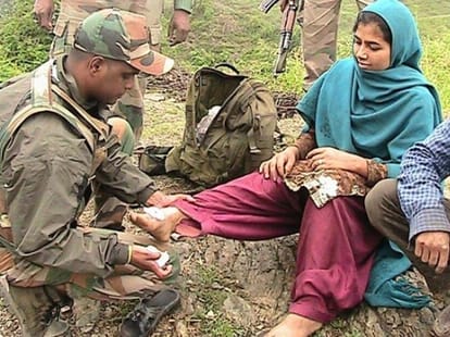heavy flood in jammu and kashmir