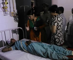 Road accident in Mathura