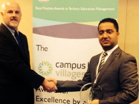 Abhishek living in Australia has been awarded Best Leadership Program award.