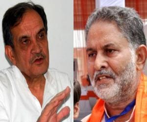 Birender Singh and Rambilas Sharma Political war