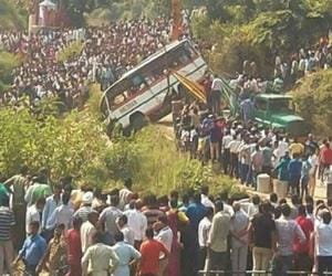 Bus Accident in a Lake in Bilaspur, Himachal Pradesh - 25 Died