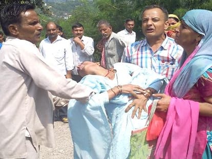Bus Accident in a Lake in Bilaspur, Himachal Pradesh - 25 Died