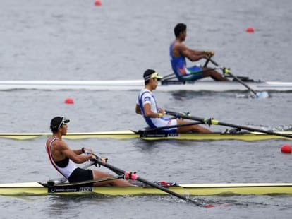 India in Asian Games - Dushyant gets bronze in Rowing. 
