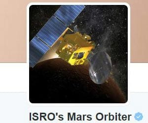 ISRO starts new twitter handel for Mars Orbiter - Mangalyaan