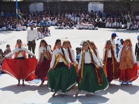 nss camp in pahal school shimla 