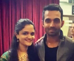 crickter ajinkya rahane marries to radhika.