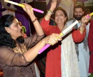 dandiya celebration in kalagram on navratra