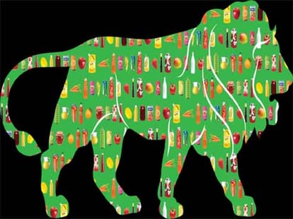 modi's make in india concept and 25 sector.