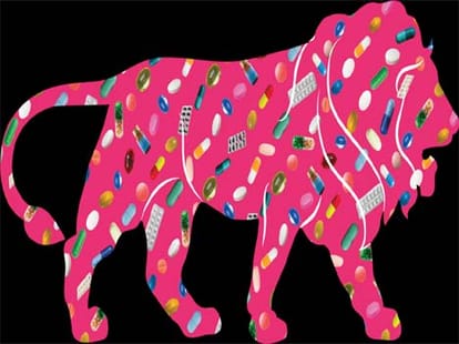 modi's make in india concept and 25 sector.