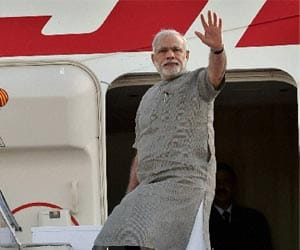 stun grenade in modi air india plane.