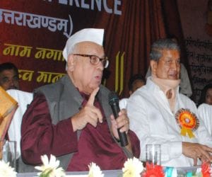 uttarakhand governor blamed harish rawat for urdu.