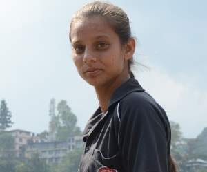 First woman football referee from himachal.