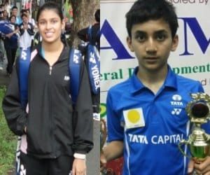 lakshya and kuhoo badminton record.