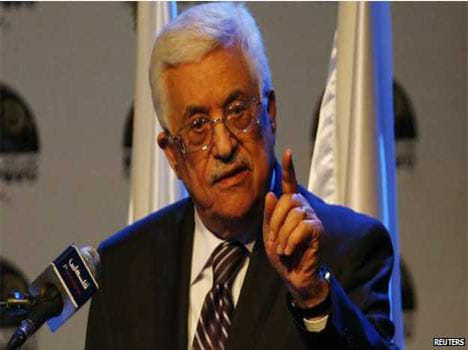 palestinian leader accuses israel genocide.