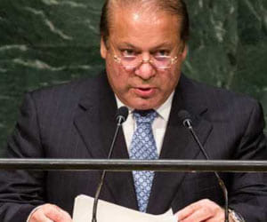 pak pm sharif raised the kashmir issue in un.