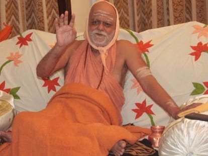 Shankaracharya statement on ganga river and narendra modi