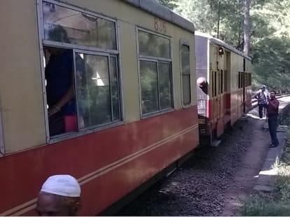 Shimla Kalka train problem in Engine.