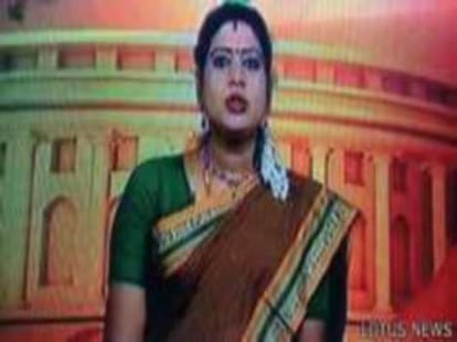 india's first trnsgender news anchor