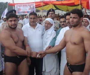 haryana wrestler won in jammu