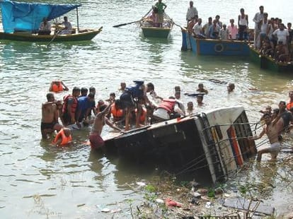Bilaspur bus accident.