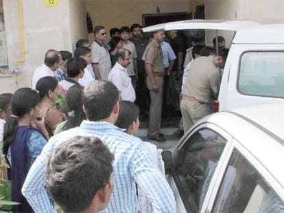 nrhm scam: dr harish chandra did suicide by hanging.