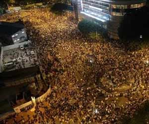protest in hong kong for democracy