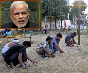 everything is clean from where modi will start mission clean india.