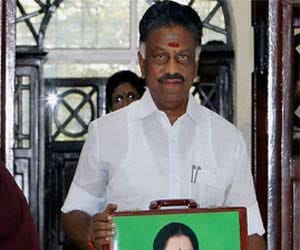 Panneerselvam is new chief minister of tamilnadu.