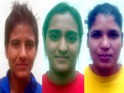 woman boxing in uttarkashi.