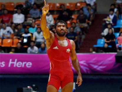 coach inspired Yogeshwar Dutt in final bout.