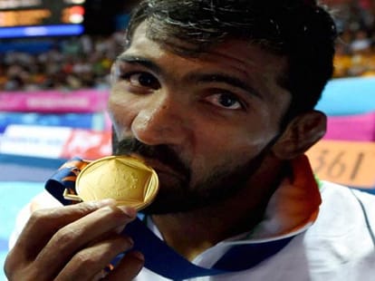 coach inspired Yogeshwar Dutt in final bout.