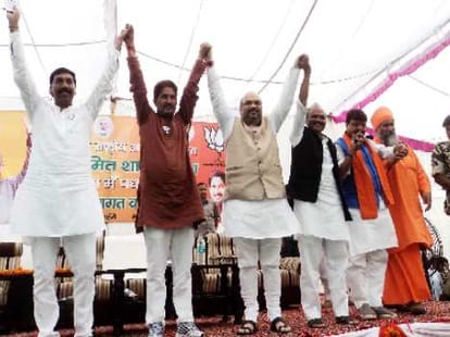 election campaigning of amit shah in haryana