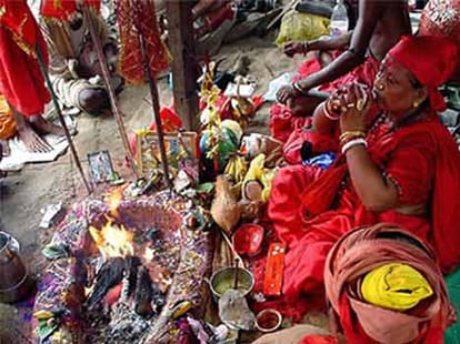 women get harrased by in laws in superstition