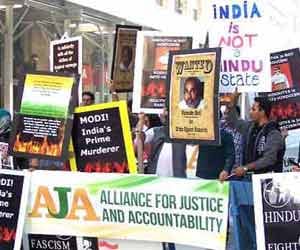 coverage of american media on modi speech.