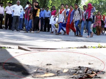 lady professor provoked student for suicide.