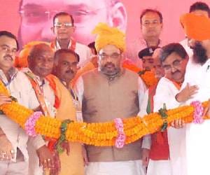 election campaigning of amit shah in haryana