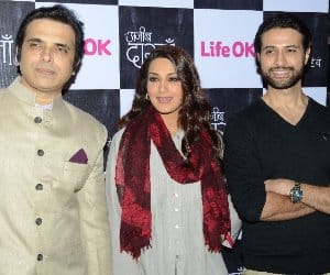promotion on tv serial ajeeb dastan hai ye, interview of apoorva agnihotri and sonali bendre