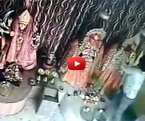 hanuman's crown stolen in ghaziabad.