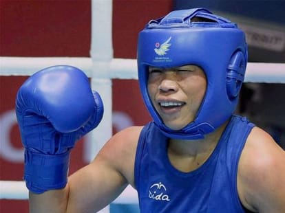 Mary Kom In Boxing Final of Asian Games 2014