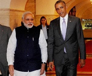 President Barack Obama Asked Narendra Modi "Kem Cho Mr. PM" - Modi in America