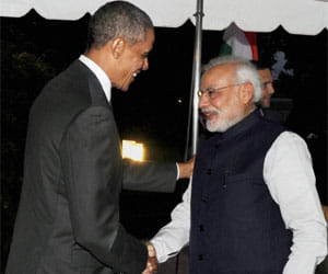 In his second meeting modi called invite obama in Repulic pareade of India